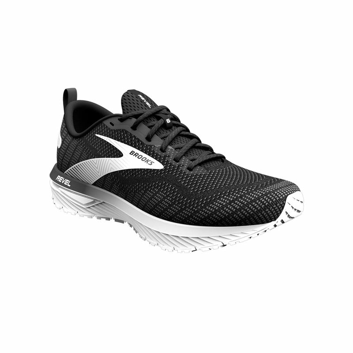 ZAPATILLASDEPORTIVASMUJERBROOKSREVEL6NEGROP5