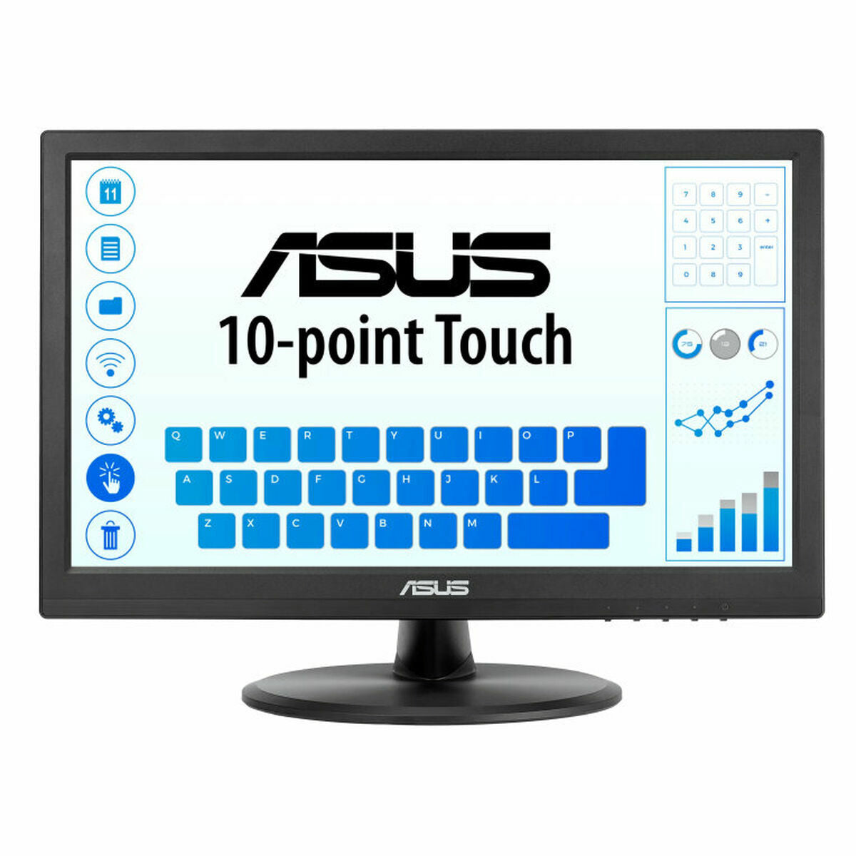 MONITORASUSVT168HRWXGA15660HZP1