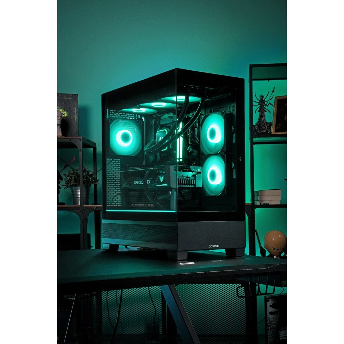PCDESOBREMESAACTINAKOMACNGIP030032GBRAM32GB2TBSSDRTX5080AMDRYZEN79800X3DP3